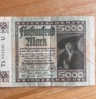 5000 Mark Reichsbanknote 1922 Hamburg-Nord - Hamburg Fuhlsbüttel Vorschau