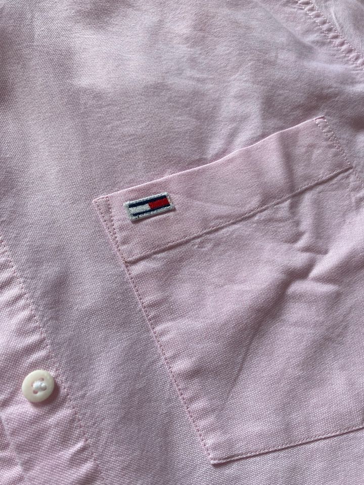 Tommy Hilfiger Bluse Gr. M eher L rosa Damenbluse in Wildau