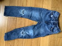 Blaue H&M Jeans mit Löchern Gr. 110 Nordrhein-Westfalen - Waltrop Vorschau