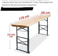 Höhenverstellbarer Bierzelttisch, 1x indoor benutzt Nordrhein-Westfalen - Bad Salzuflen Vorschau