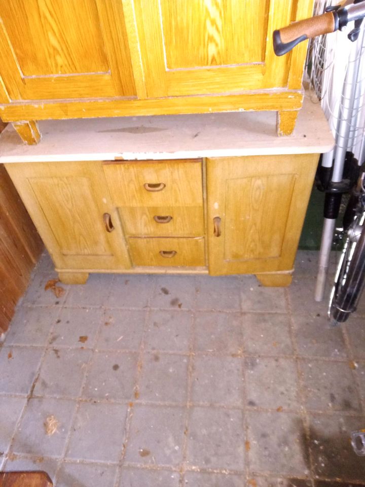 Komode Schrank Anrichte Vintage Deko Echt Holz in Ingolstadt