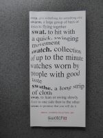 Swatch Original Katalog Sommer Collection 2001 Hessen - Bickenbach Vorschau