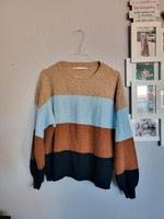 blau / braun gestreifter Strickpullover von Only Nordrhein-Westfalen - Reken Vorschau