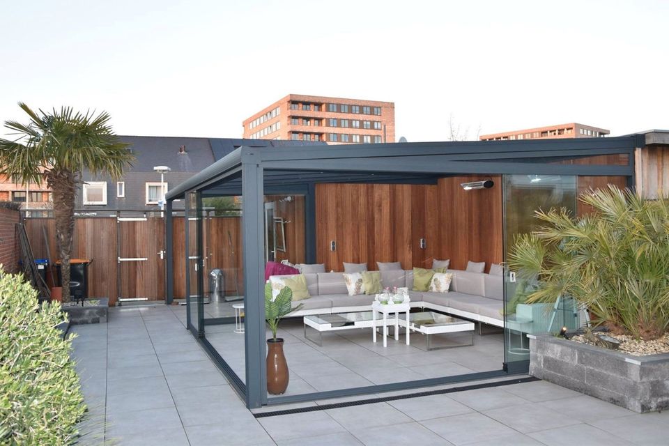 PC Terrassenüberdachung - Aluminium, CE-Kennung, 3x2m in Marl