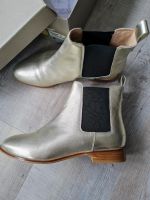 Schuhe Stiefeletten Cox gold silber Größe 38 ungetragen OVP Niedersachsen - Seevetal Vorschau
