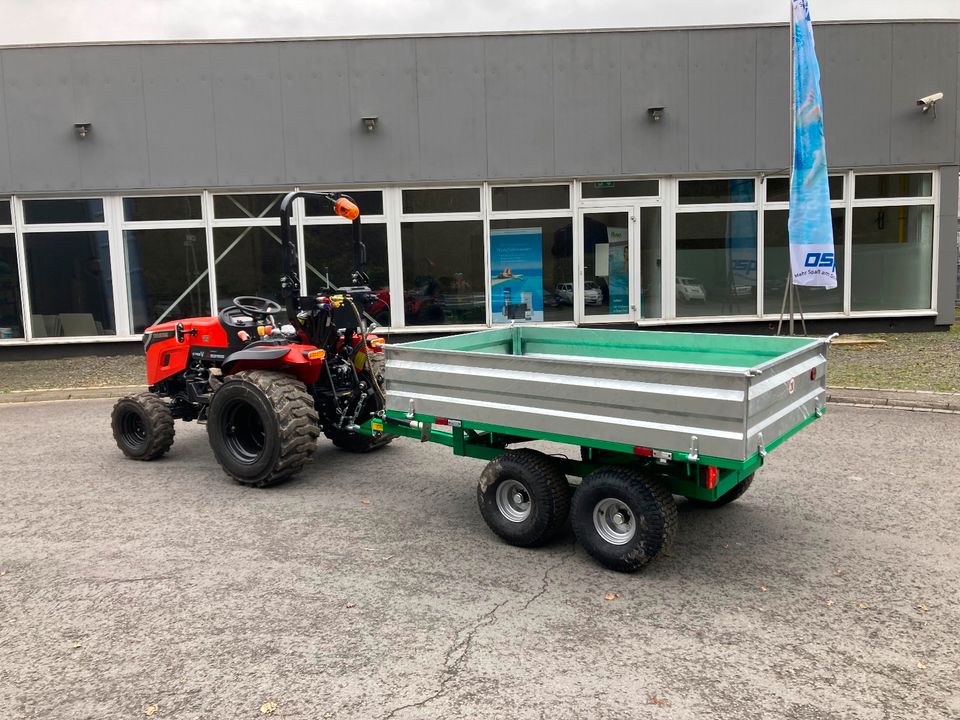 Anhänger Kipper Traktor Kleintraktor Schlepper Kipp Anhänger in Gummersbach