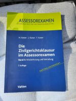 Die Zivilgerichtsklausur im Assesorexamen Band II Kaiser Schleswig-Holstein - Kiel Vorschau