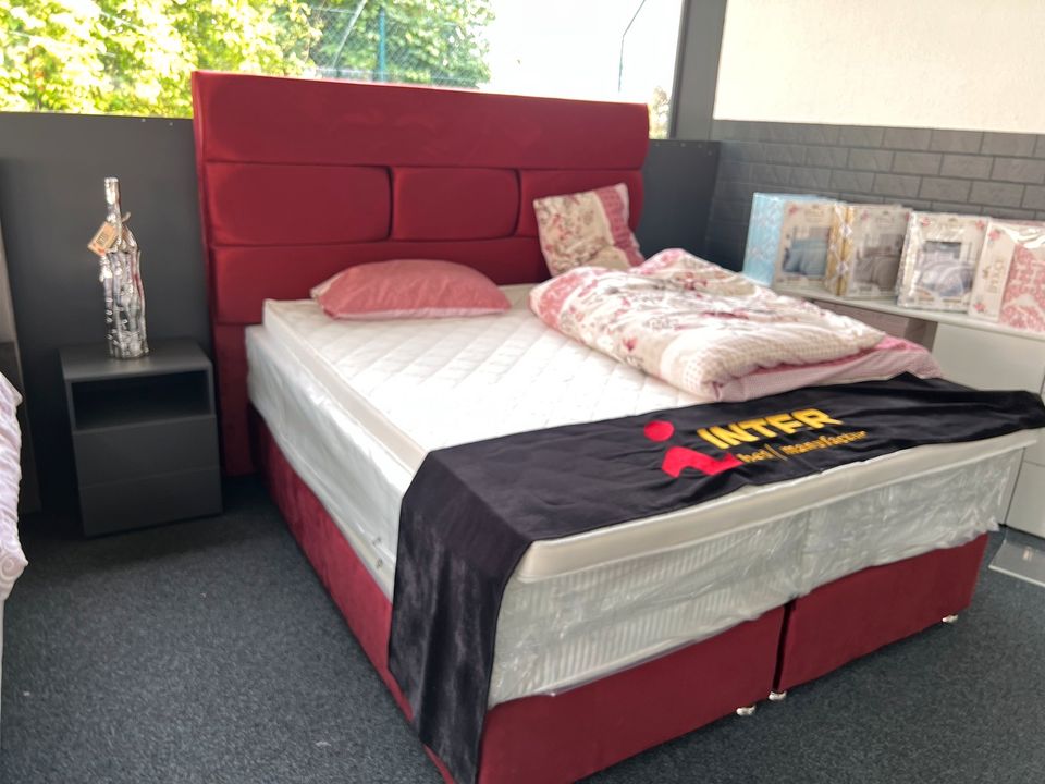 Boxspringbett  Doppelbett  Hotelbett 180 × 200 cm in Bielefeld