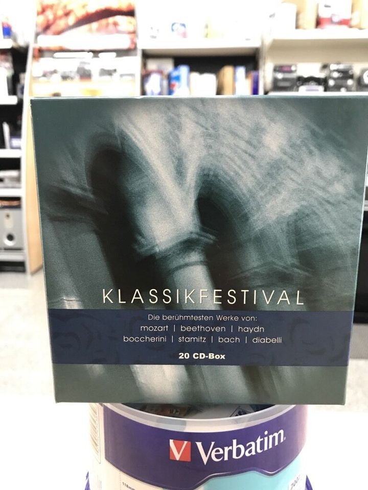 Klassikfestival 20 CDs Box wie NEU in Hof (Saale)