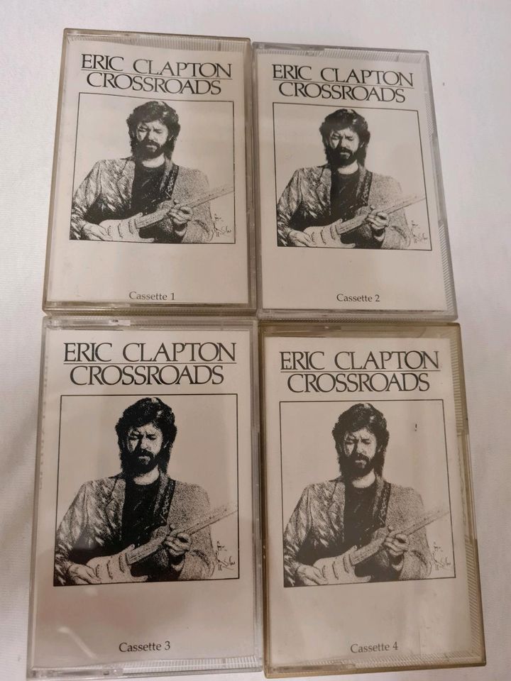 Eric Clapton Sammlung CD MC Bücher Tourbook Tickets live DVD Box in Kiel