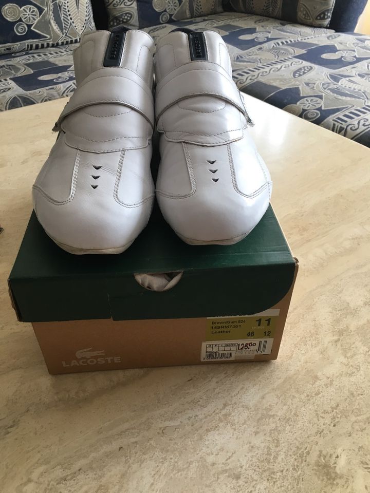 Lacoste Sneaker weiß Gr. 46 in Nürnberg (Mittelfr)