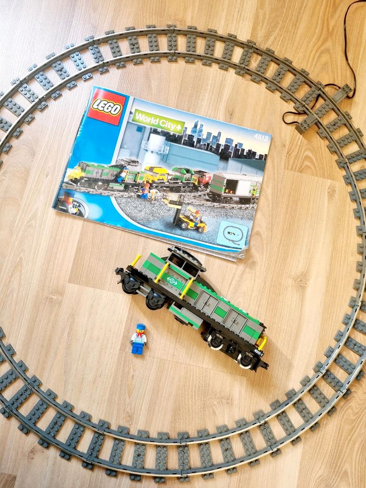 Lego World City 9 Volt Zug 4512 in Karlsruhe