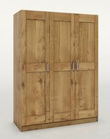 Neu Toni 3: Kleiderschrank in Wildeiche teilmassiv 152 cm / 1410 Blumenthal - Farge Vorschau