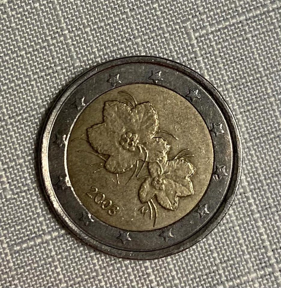 2€ Münze Finnland 2003 in Düsseldorf