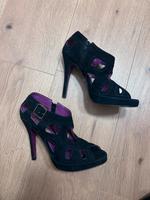 Buffalo Wildleder High Heels – offene Stiefeletten, Gr. 36 Hamburg Barmbek - Hamburg Barmbek-Süd  Vorschau