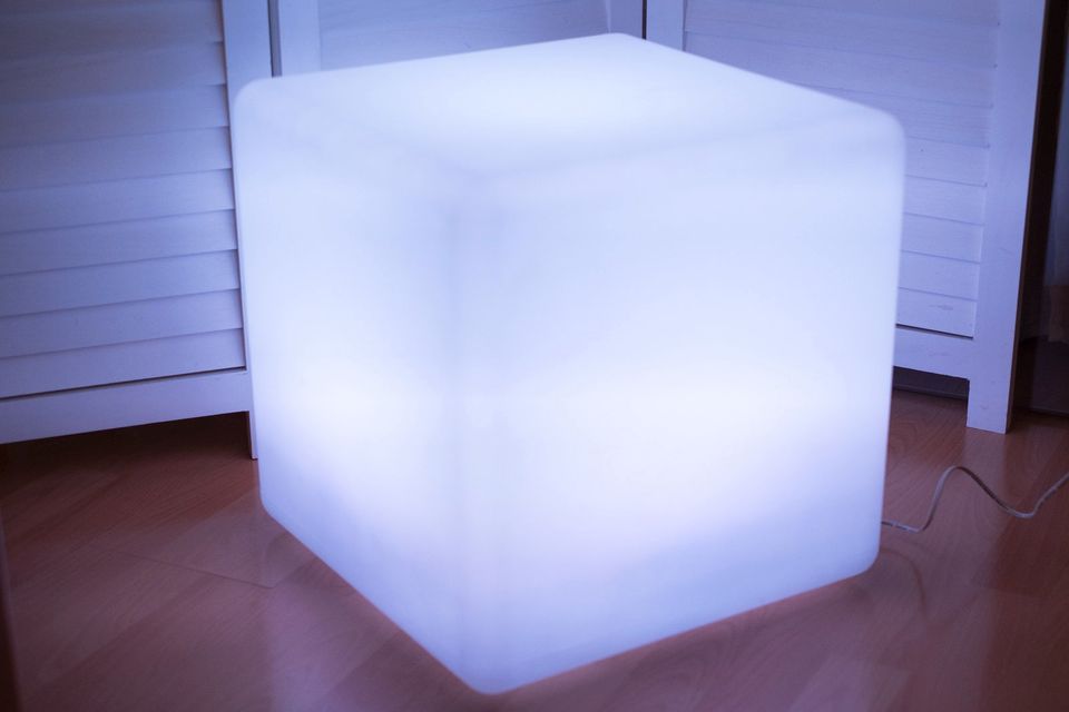 LED Cube Würfel Farbwechsel Fernbedienung Weihnachten Party in Gütersloh