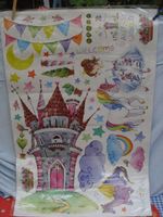 Wandtattoo Wandsticker Kinderzimmer Schloß Welcome Fantasy Hessen - Friedrichsdorf Vorschau