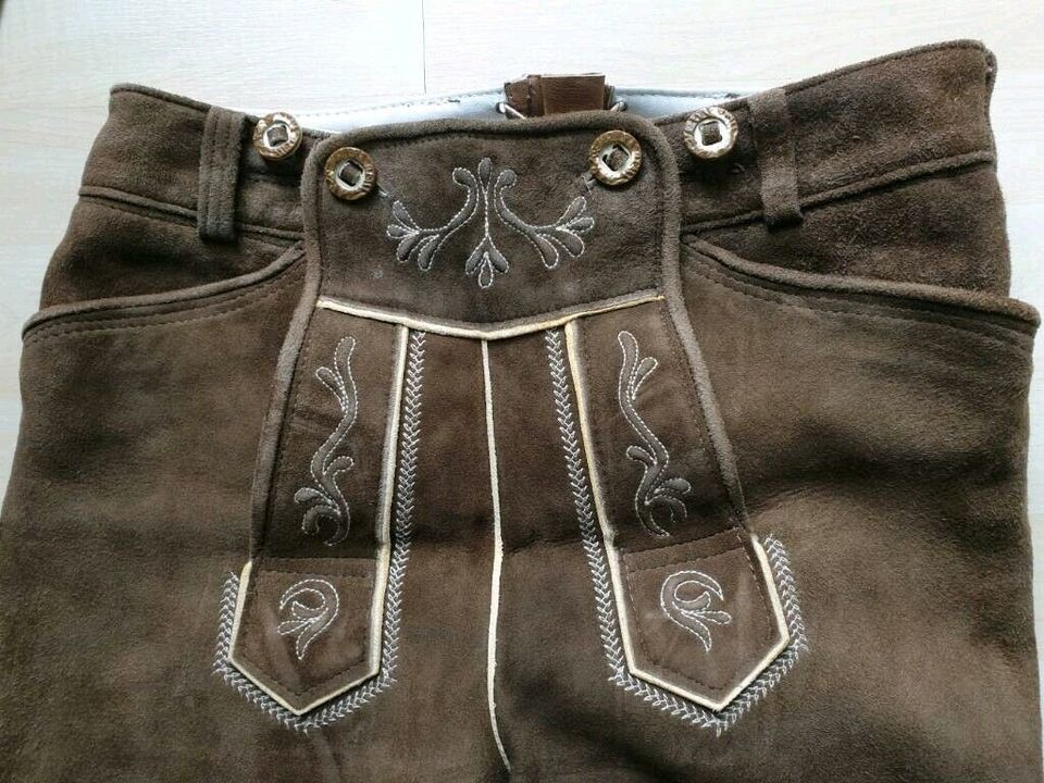 Lederhose Haferlschuhe Trachtenhemd Set Gr. 36 Tracht in Erlangen