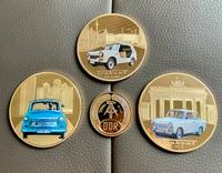 Trabant 601 Münzen Medaille vergoldet 70mm DDR Sachsen - Rötha Vorschau