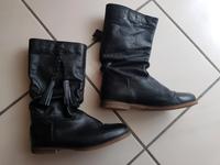 Pier One Marken Stiefel weiches echt glatt Leder  schwarz, 37,Top Saarbrücken-Dudweiler - Dudweiler Vorschau