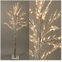 LED Weihnachtsbaum 36 LEDs 90 cm mit Kunstschnee Lichterbaum Weih Bayern - Wemding Vorschau