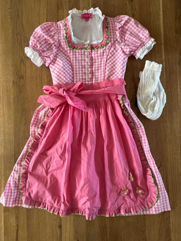 Kids Kinder Mädchen Dirndl Krüger Madl 122 incl. Versand in Wernau