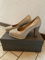 Nero Giardini Pumps 36,5 Puder beige metallic Neu NP 139€ Nordrhein-Westfalen - Wenden Vorschau