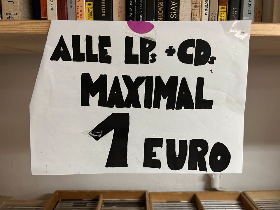 Schallplatten und CDs für 1€ Großer Sonderverkauf 15. & 16. Nov in Stuttgart
