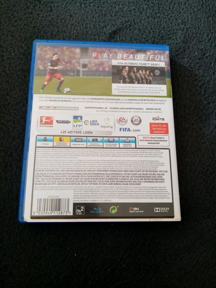 FIFA 16 (Sony PlayStation 4 in Lengefeld