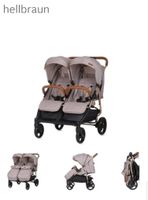 ZWILLINGSKINDERWAGEN GESCHWISTERWAGEN KINDERWAGEN GOLD BEIGE Nordrhein-Westfalen - Recklinghausen Vorschau