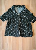 gepunktetes schwarzes Pyjamaoberteil gr. 46 Hessen - Hadamar Vorschau