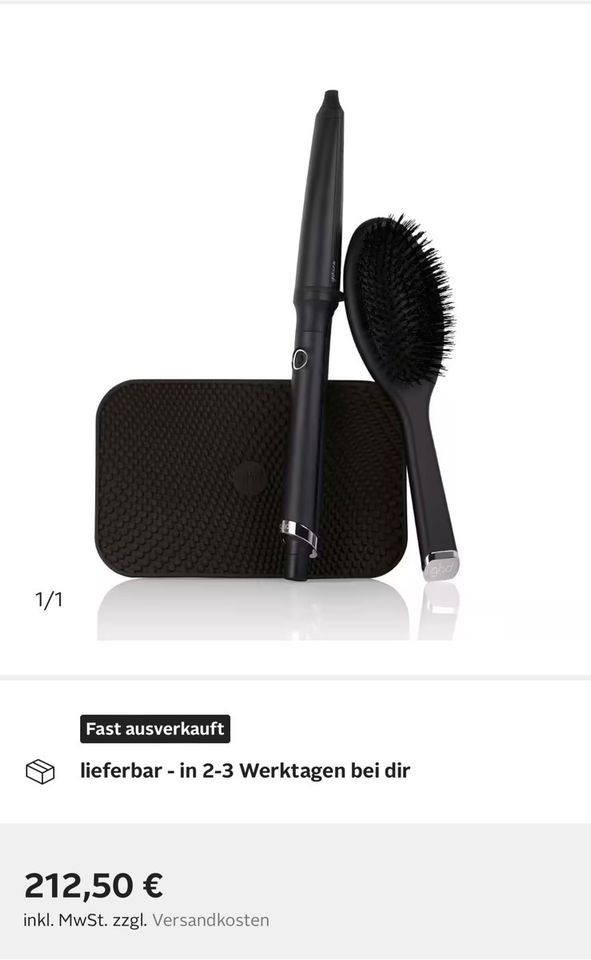 Ghd Creative Curl Wand Geschenkset neu in Berlin