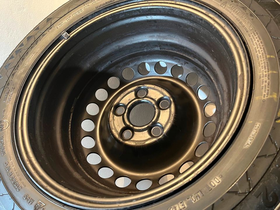 VW T5 T6 Ersatzrad Notrad 7H0 601 027C Felge mit Reifen 215/65R16 in Werther (Westfalen)