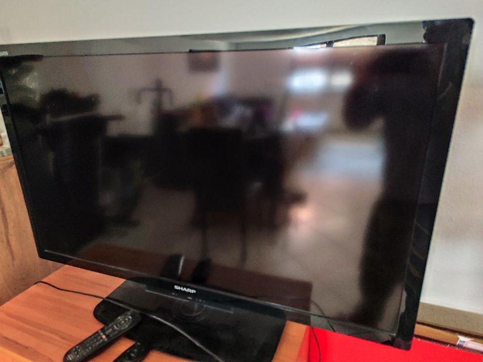 TV von Sharp Aquos 40 Zoll funktionsfähig in Werneck