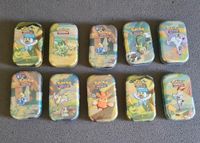 Pokemon 10 leere Mini Tins für Pokemon Karten zbs. Mülheim - Köln Dünnwald Vorschau