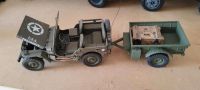 Willeys Jeep mit Anhänger 1:18 Brandenburg - Strausberg Vorschau