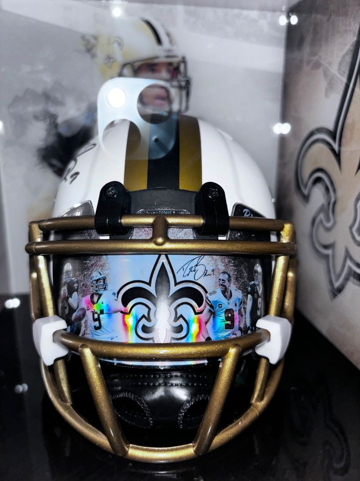 NFL Minihelm Drew Brees New Orleans Saints in Angermünde