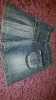 Moderner Jeans Rock  Used Look denim Gr. 116 w Neu Hessen - Gießen Vorschau