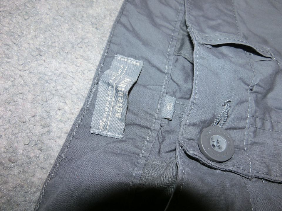 Herren Outdoor Zipp Zip Hose M 48 Maße Beine abnehmbar RV Bermuda in Dettingen an der Iller