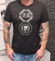 Edeles Herren T Shirt mit Strasslog Sachsen-Anhalt - Magdeburg Vorschau