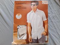 NEU Livergy L 41/42: Gestreiftes Leinen- Freizeithemd, Kurzarm Niedersachsen - Cremlingen Vorschau