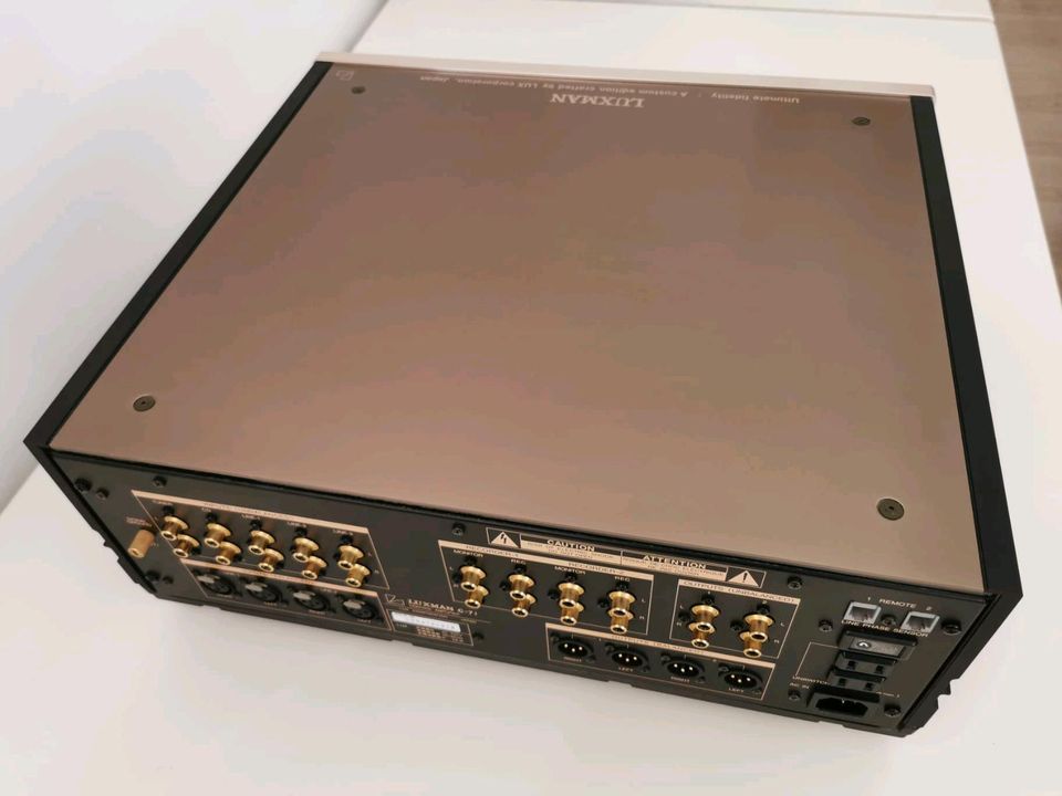 LUXMAN C-7i/f Custom. Hi-End Vorverstärker. Neuwertig. Raritat. in Dresden