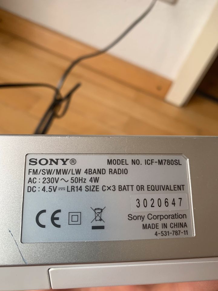 SONY-Tragbares Digitalradio in Berlin