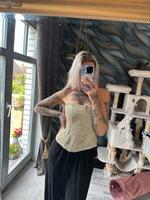 Zara Corsage Mint Blogger Rave Festival schulterfrei top Schleswig-Holstein - Kellinghusen Vorschau
