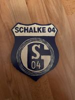 Schalke Wappen / Emblem aus Holz handgemacht Nordrhein-Westfalen - Grevenbroich Vorschau