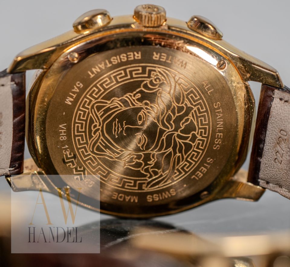 Versace Signature Chronograph Finish gold Herren Luxusuhr in Berlin