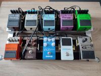 Pedalboard für E-Gitarre in TOP-Zustand mit 11 Pedalen Baden-Württemberg - Neckarsulm Vorschau