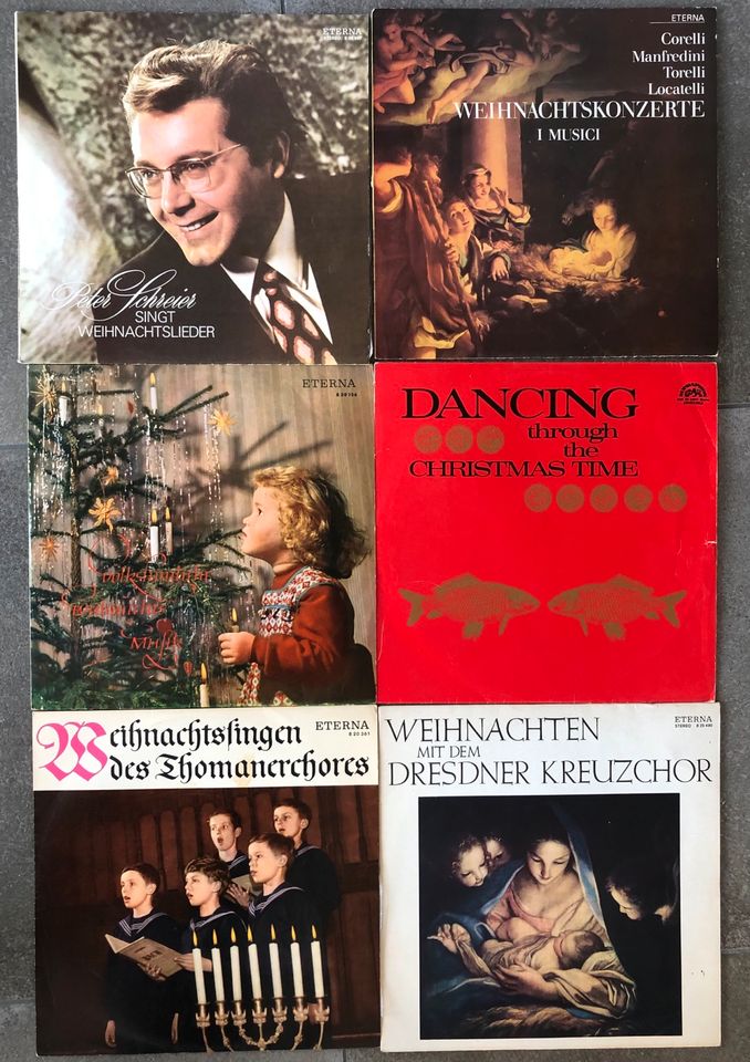 Schallplatten Weihnachten Vinyl in Simmozheim