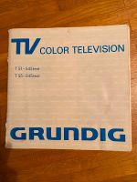 Bedienungsanleitung TV color Grundig T51-545 T55-545 mehrsprachig Nordrhein-Westfalen - Dormagen Vorschau