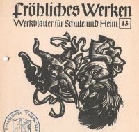 44x FRÖHLICHES WERKEN, Arbeitsblätter 1954 Grundschule & Heim Bayern - Diedorf Vorschau